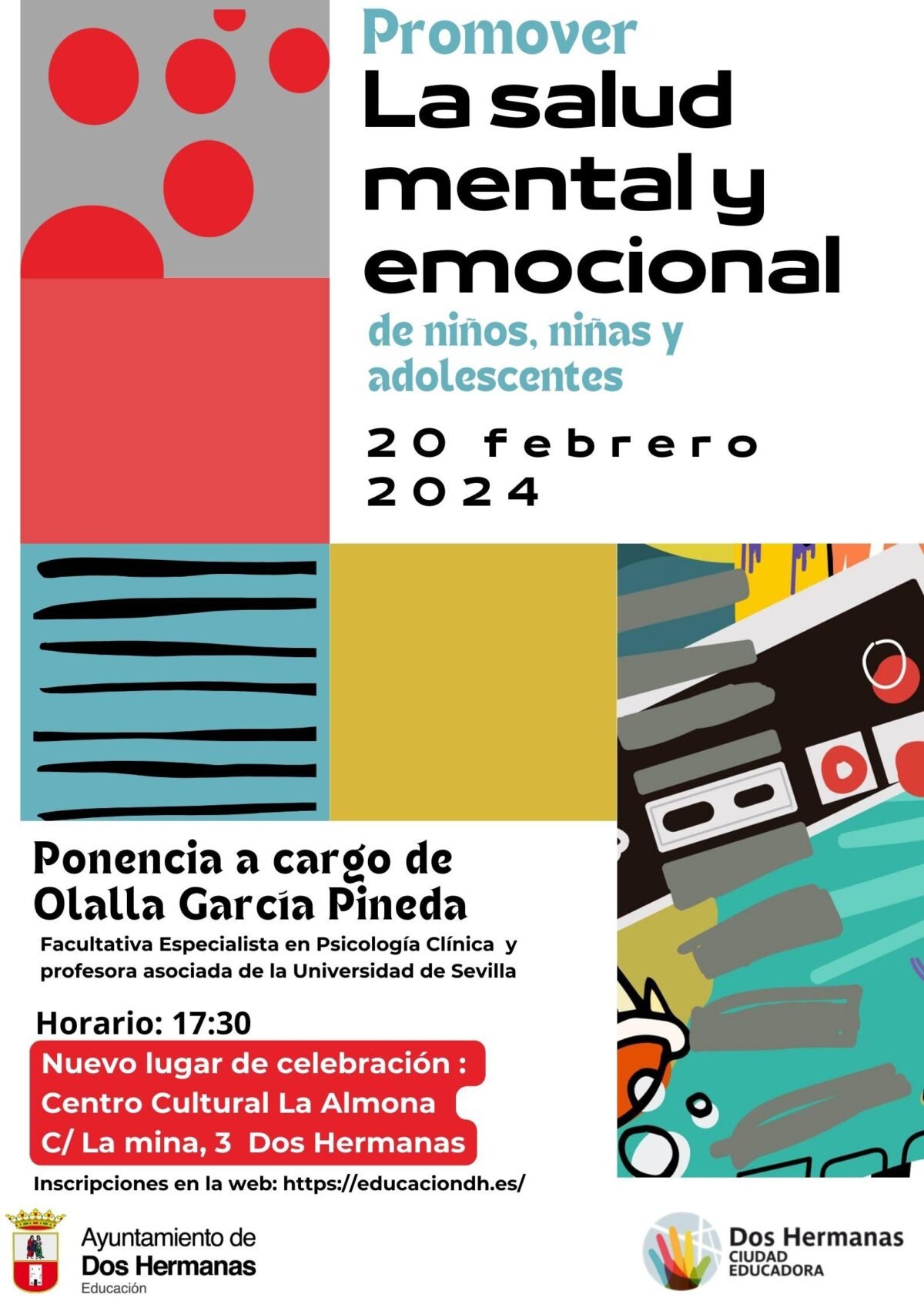 Ponencia «Promover la salud mental y emocional de niños, niñas y adolescentes» con Olalla García Pineda