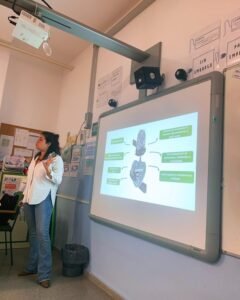 El CEIP Europa acoge una charla de ADIMA para las familias sobre la construcción de un mundo mejor