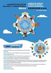 Cronograma II Encuentro estatal de participación infantil y adolescente