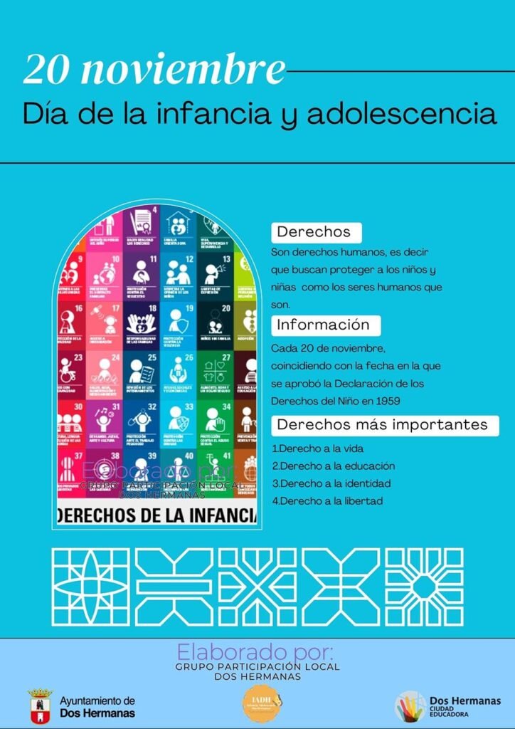 Folletos 20N. Día Mundial de la Infancia y Adolescencia