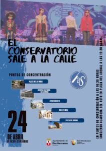 El Conservatorio Maestro Andrés Segovia lleva su música a las calles de Dos Hermanas