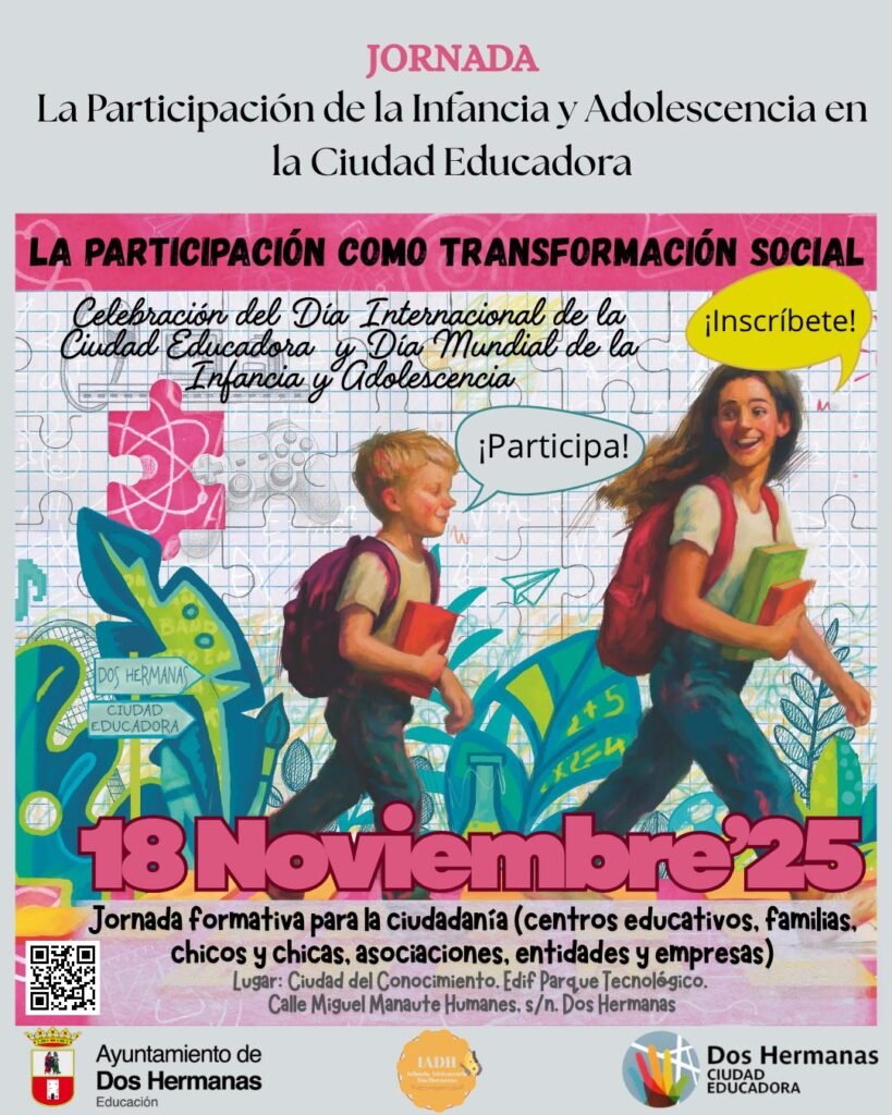 Jornada: La Participación de la Infancia y Adolescencia en la Ciudad Educadora
