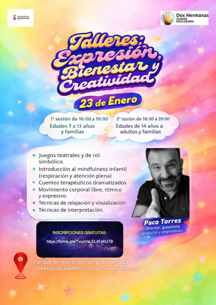 Talleres de expresión, bienestar y creatividad