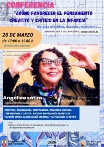 Conferencia ¿Cómo favorecer el pensemiento creativo y crítico en la infancia?