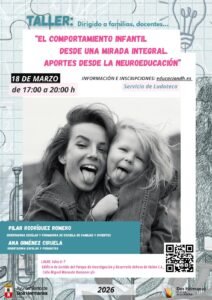 Taller “El comportamiento infantil desde una mirada integral. Aportes desde la neuroeducación”