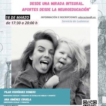Taller “El comportamiento infantil desde una mirada integral. Aportes desde la neuroeducación”