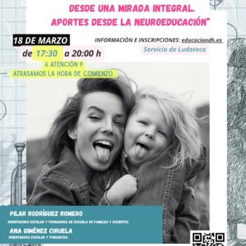 Taller “El comportamiento infantil desde una mirada integral. Aportes desde la neuroeducación”