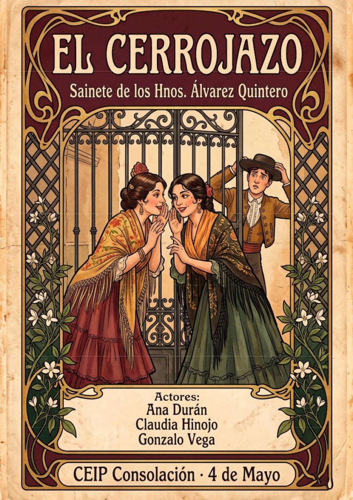 Vuelve el teatro al CEIP Consolación con la 2ª edición de sainetes de los Hermanos Álvarez Quintero