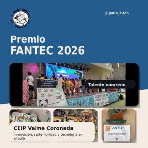 El CEIP Valme Coronada gana un premio en FANTEC 2026 con un proyecto sobre tecnología y sostenibilidad