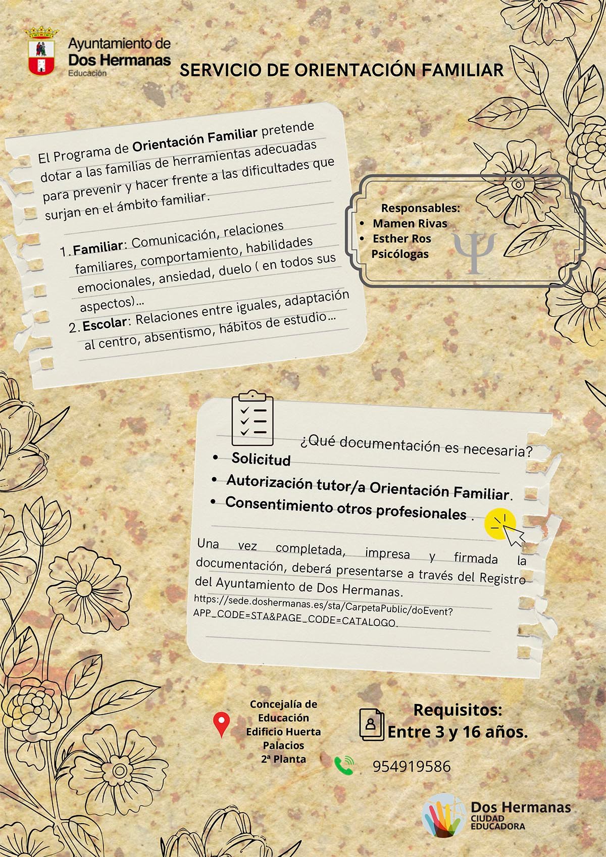 Servicio de Orientación familiar