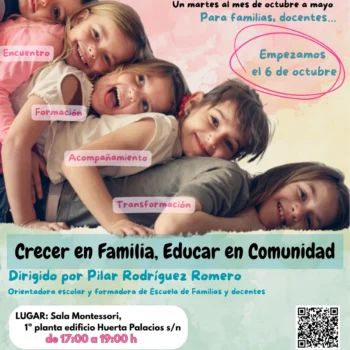 Taller Crecer en Familia, Educar en Comunidad 2026–2027